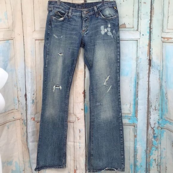 Pantalon Vintage Meltin' Pot Bootcut - Taille Basse W27 L34, 36/38, Made In Italy, Neuf Sans étiquettes